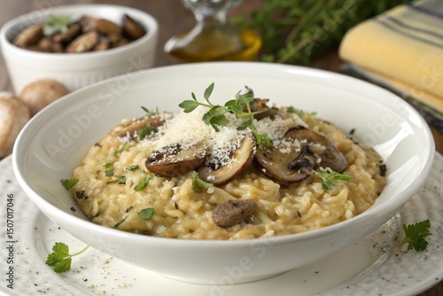 Mushroom Risotto