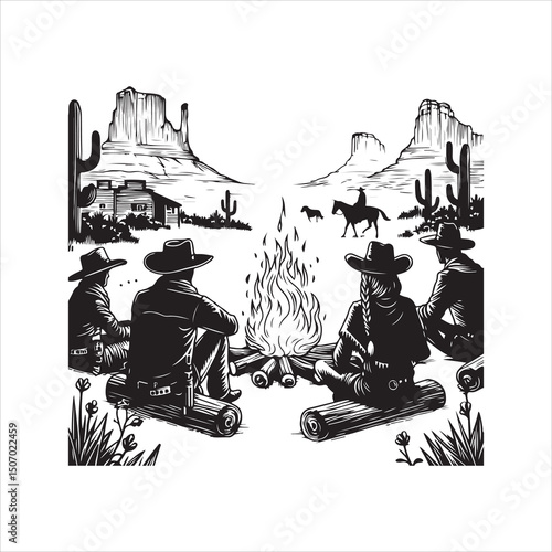 Embers of the Frontier: The Campfire in Western Culture