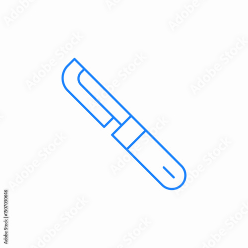 peeler kitchen tool icon sign vector