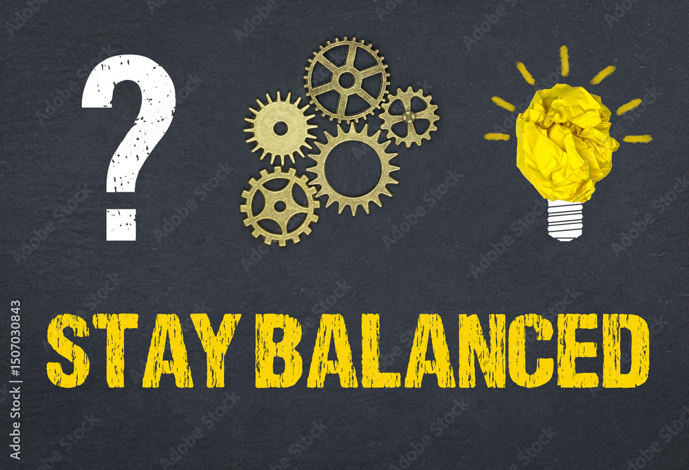 Obraz premium Stay Balanced