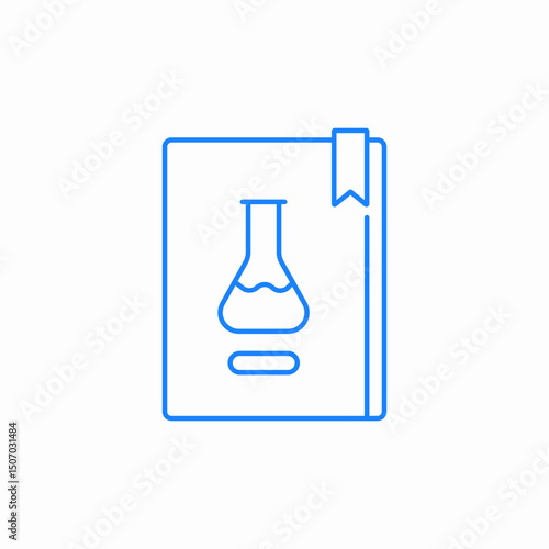scientific research publication icon sign vector