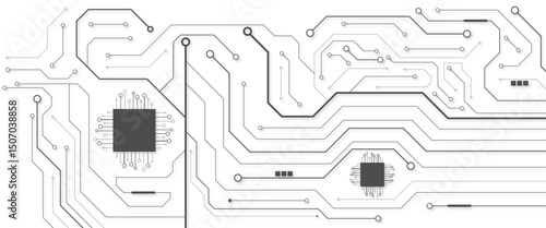 circuit board background. eps10 vector illustration