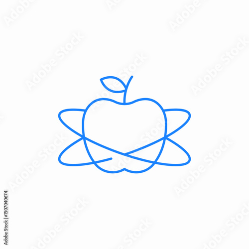 innovative science concept icon sign vector