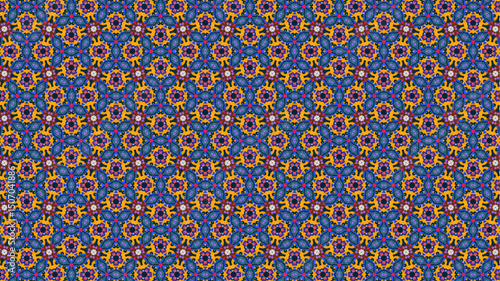 Abstract modern geometric seamless textile pattern vector design.