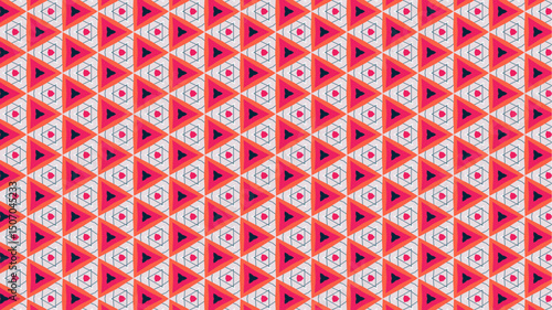 Abstract modern geometric seamless textile pattern vector design.