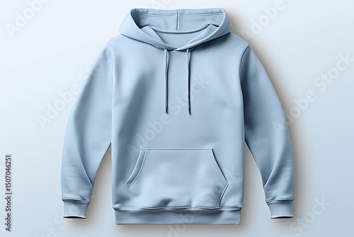 hoodie mockup with soft color palette for creative branding and clothing display