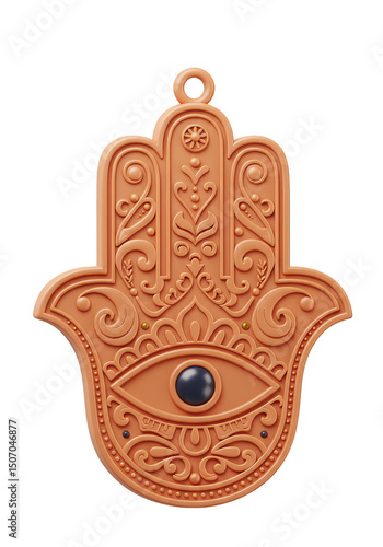 Hamsa Hand Symbol for Protection Good Luck Transparent Background
