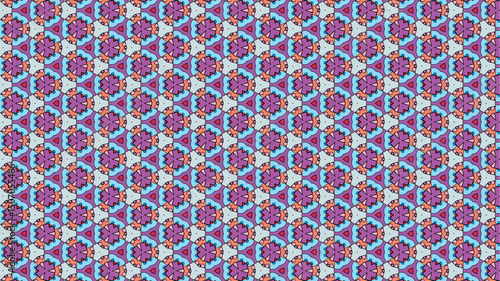 Abstract modern geometric seamless textile pattern vector design.