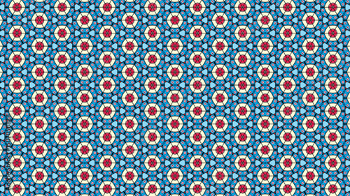 Abstract modern geometric seamless textile pattern vector design.