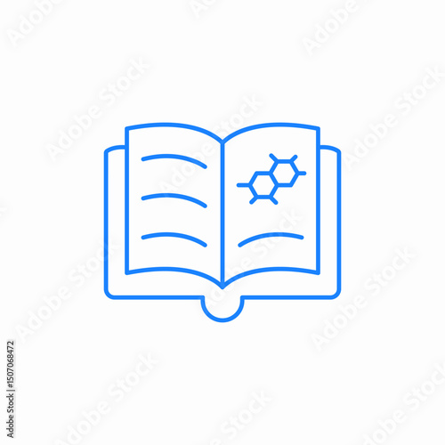 open book reading icon sign vector