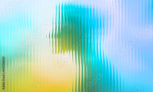 Abstract golden wave pattern creates dynamic visual flow in a dark background during late evening