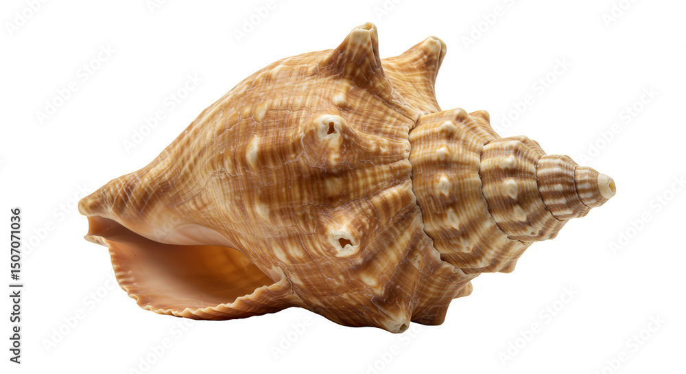 Isolated Transparent Brown Conch Seashell Nature Spiral Sea Ocean Beach Isolated Transparent Brown Conch Seashell Nature Spiral Sea Ocean Beach