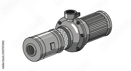 Innovative air intake system component designed for improved engine performance in automotive applications