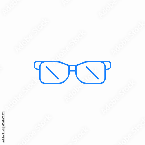 sunglasses glasses sunnies icon sign vector