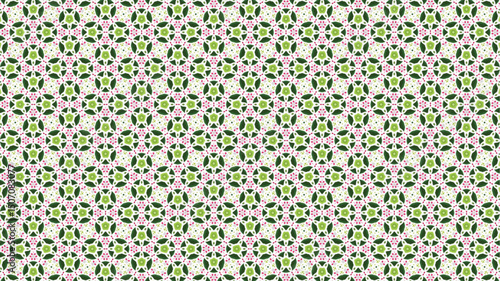 Trendy geometric floral abstract luxury pattern design.