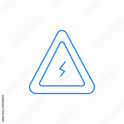 warning danger forbidden icon sign vector