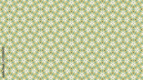 Trendy geometric floral abstract luxury pattern design.