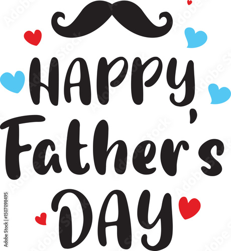 Happy Fathers Day, I love Dad design