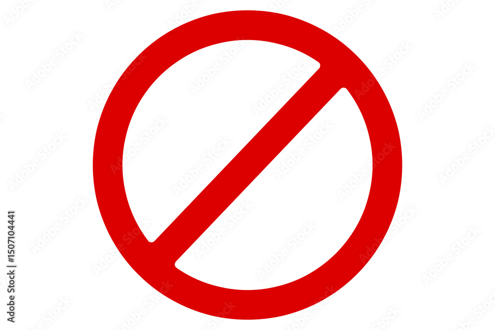 forbidden sign not allowed symbol on transparent background forbidden sign not allowed symbol on transparent background