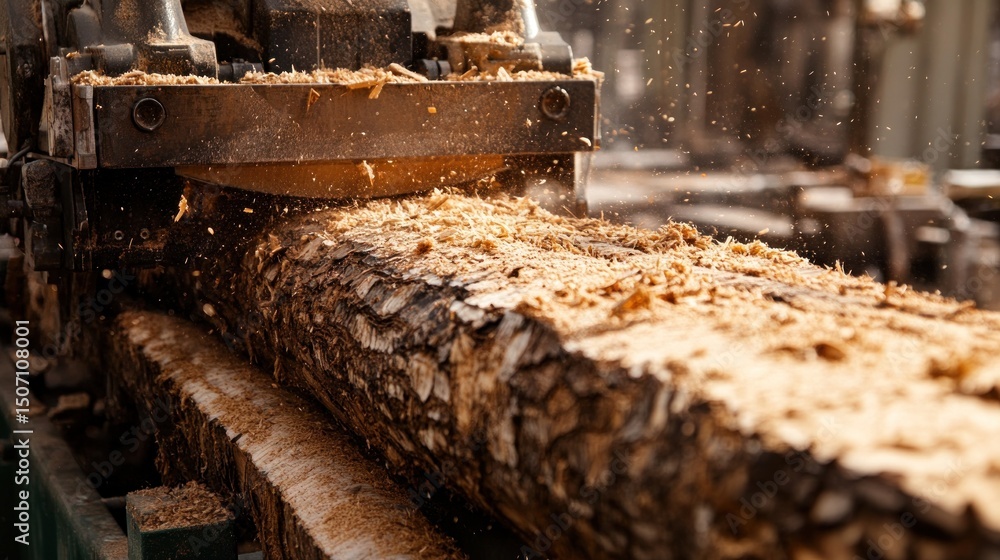 Wood processing machine Wood processing machine