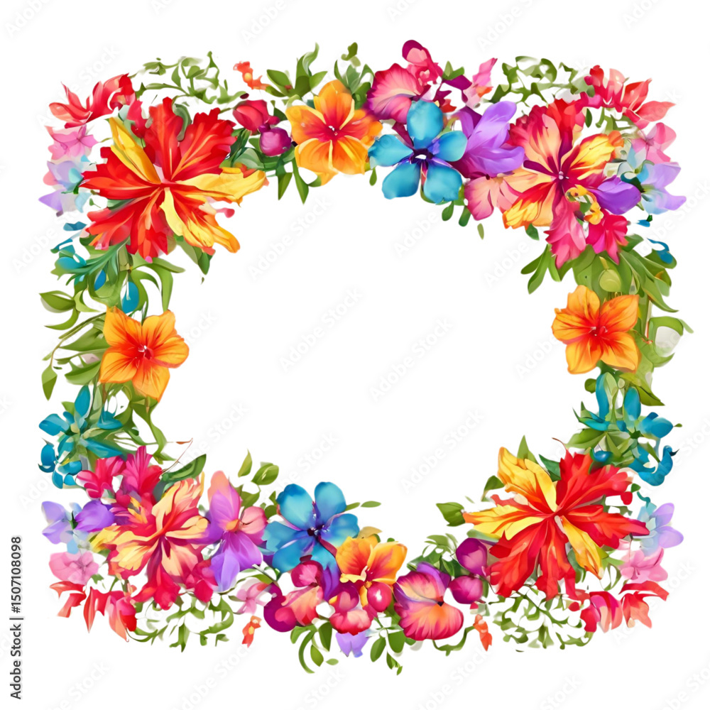 frame of flowers frame of flowers