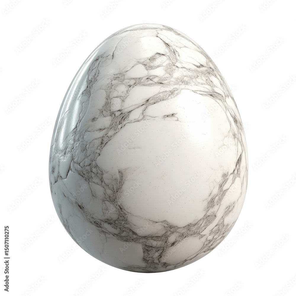 Elegant Marble Egg A Symbol of New Beginnings and Elegant Marble Egg A Symbol of New Beginnings and