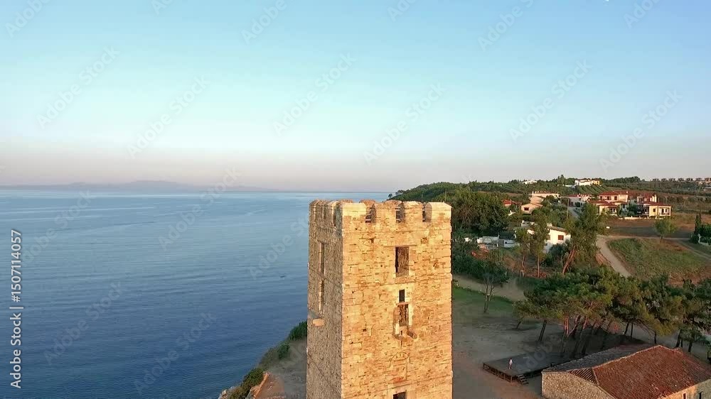 Stunning Kassandra Coastline Near Nea Fokea, Chalkidiki, Greece Stunning Kassandra Coastline Near Nea Fokea, Chalkidiki, Greece