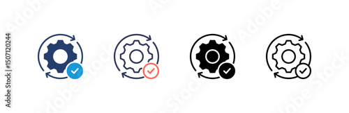 Execute Icon set multiple style collection