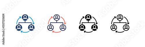 Restructuring Icon set multiple style collection