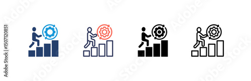 Challenge Icon set multiple style collection