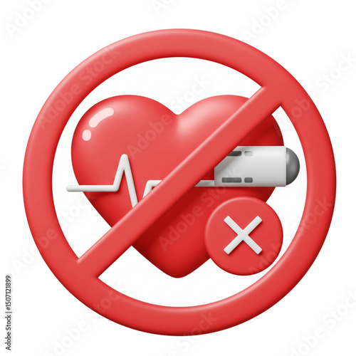 No cardio stimulator or pacemaker due to electromagnetic risk.