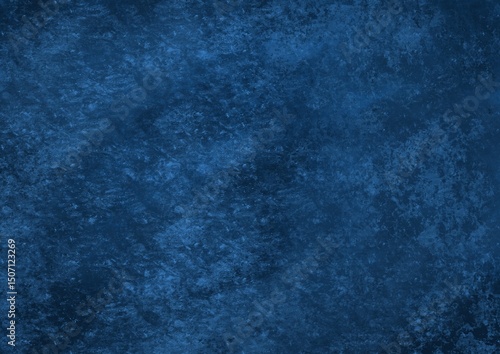 Blue color grunge textured background wallpaper design