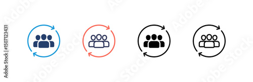 Consumer  Icon set multiple style collection