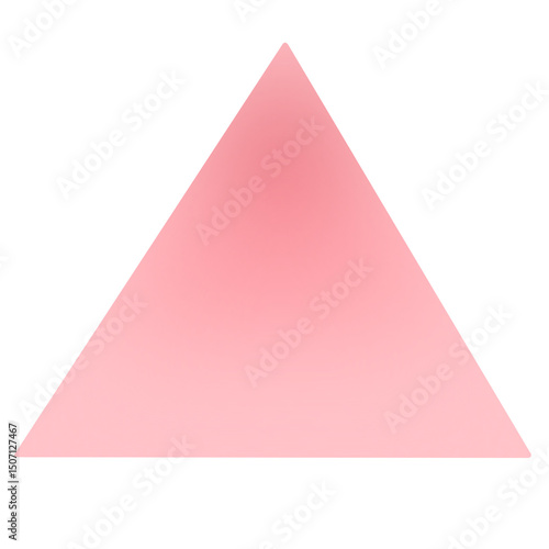 Pink Triangle Gradient Shape PNG Clipart - Soft Pink Gradient Shapes Collection | Speech & Thought Bubble PNG