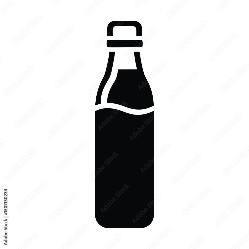 Bottle or Cold drinks vector on white background Bottle or Cold drinks vector on white background