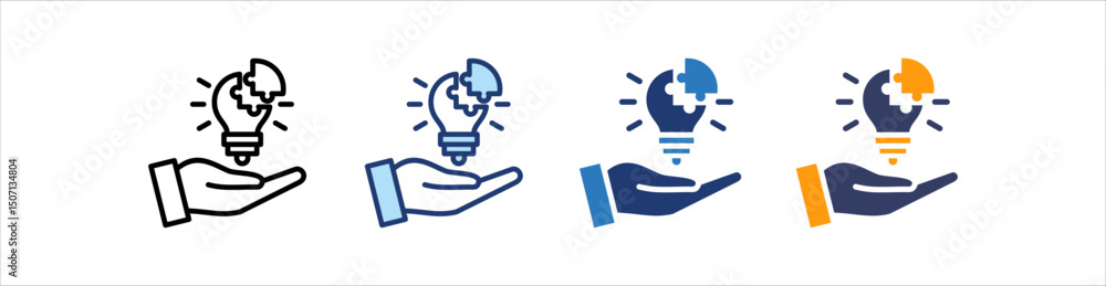 Problem Solving Icon Set Multiple Style Collection Problem Solving Icon Set Multiple Style Collection