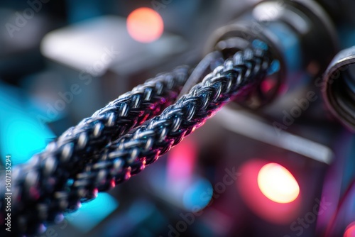 Braided cables with intrica...
