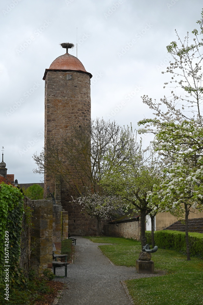 Fototapeta premium Mönchsturm in Hammelburg