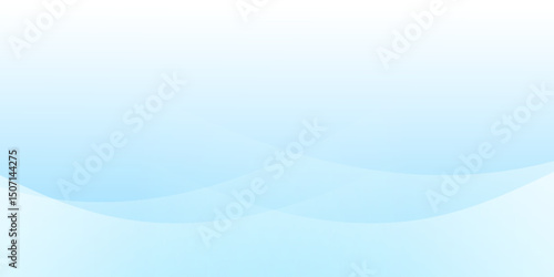 Abstract white wavy glowing lines on a blue background. Futuristic digital high-technology pattern. Health Care concept. Vector illustration