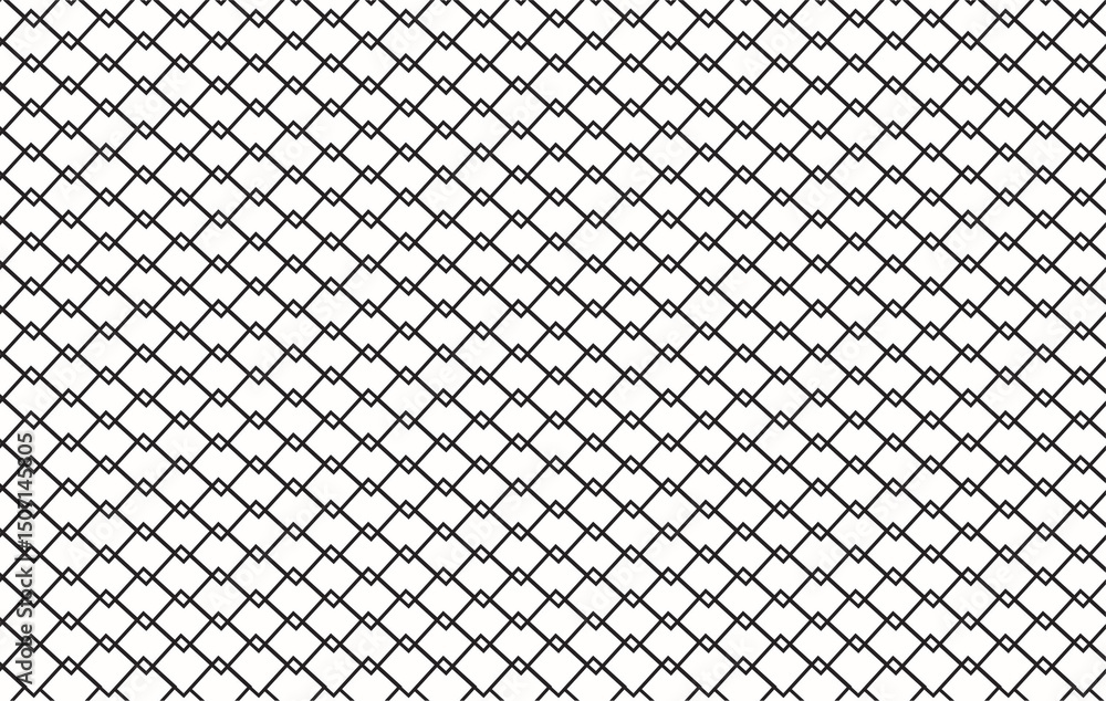 Fototapeta premium chain link fence repeat art