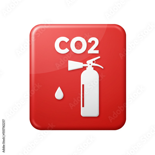 CO2 fire extinguisher.