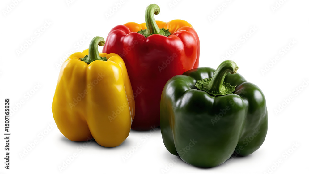 red and yellow peppers, transparent background, PNG background, isolated on transparent, alpha channel, cut out, no background, backgroundless, isolated object red and yellow peppers, transparent background, PNG background, isolated on transparent, alpha channel, cut out, no background, backgroundless, isolated object