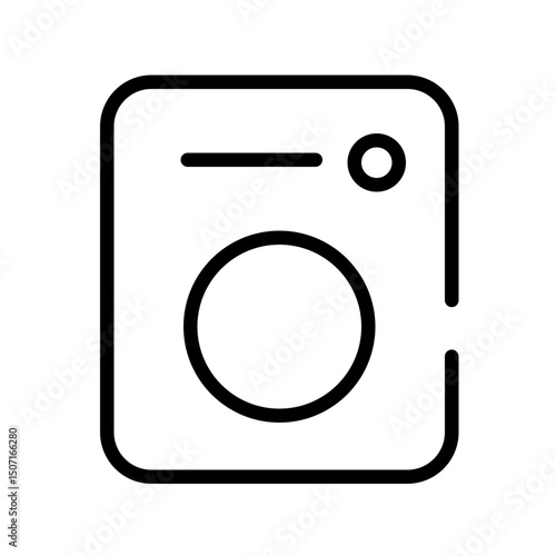 washing machine vector icon