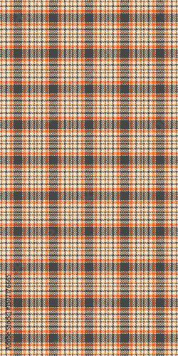 Quilt tartan textile seamless, trade vector background fabric. Golf pattern texture check plaid in bisque and grey colors.