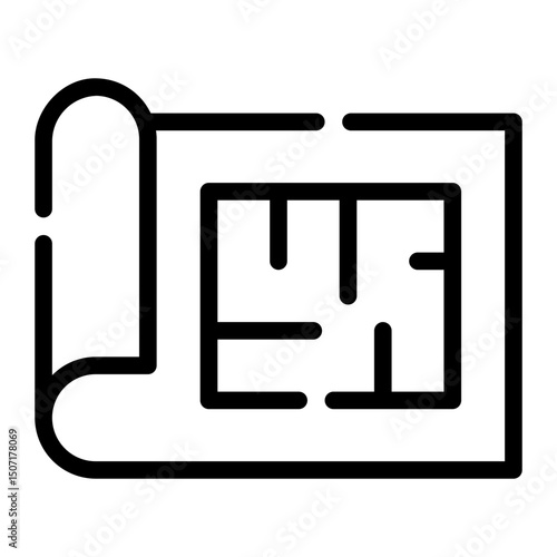 House plan icon	