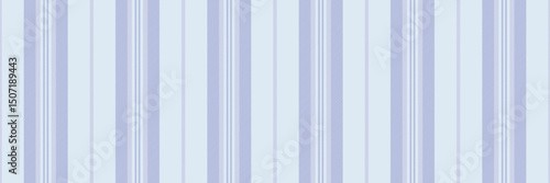 Bertical stripe texture textile, basic fabric pattern vertical. Dong lines vector background seamless in light and blue colors.