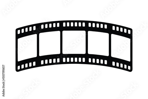 Classic Film Reel A Timeless Symbol of Cinema and Moviemaking, Representing Nostalgia, Memories, and the Art of Storytelling Through Film