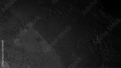 Black concrete texture background. Blank for design photo