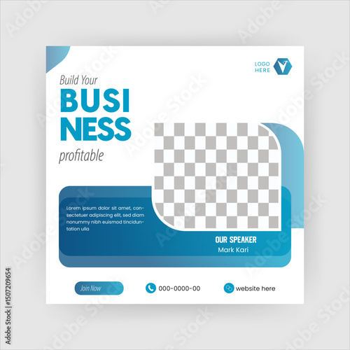 New social media post  design . Vector Design 