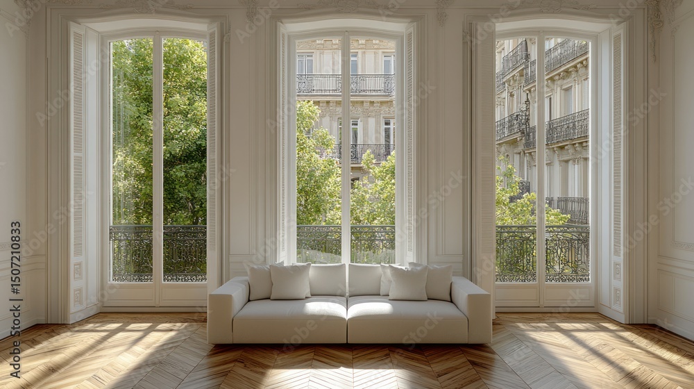 Elegant Parisian Apartment Interior Elegant Parisian Apartment Interior